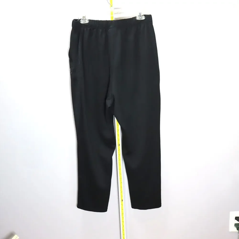 Adidas Climalite Black‎ Athletic Pants Mens XL Tapered Joggers Training